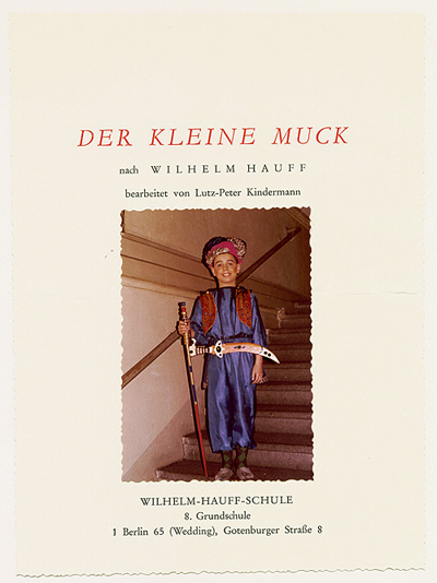 Schulaufführung "Der kleine Muck" an der Wilhelm-Hauff-Grundschule 1968