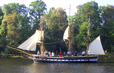 Geburtstagsfahrt auf der Royal Lousie an der Pfaueninsel Berlin-Wannsee