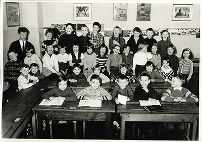 Schulklasse von Peter-Lutz Kindermann der Wilhelm-Hauff Grundschule